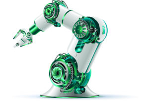 Hollow shaft kit encoders from POSITAL FRABA designed for robot arms